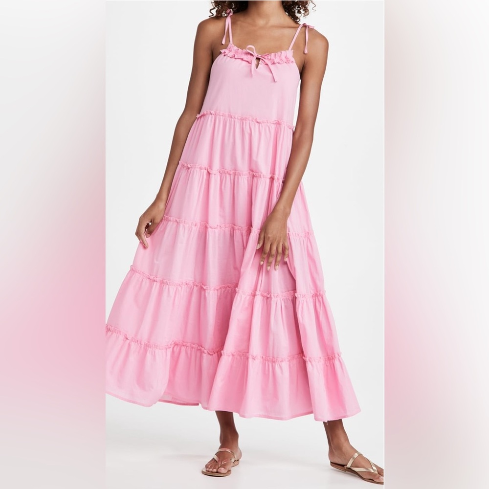 Charlie Holiday bubblegum dress, size L